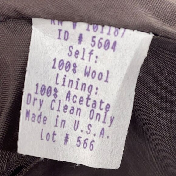 Lew Magram Size 8 90s Equestrian-Style Suit w Hi-Lo Jacket & Knee Skirt w Slit - Picture 4 of 16